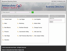 Tablet Screenshot of directory.ihradio.com